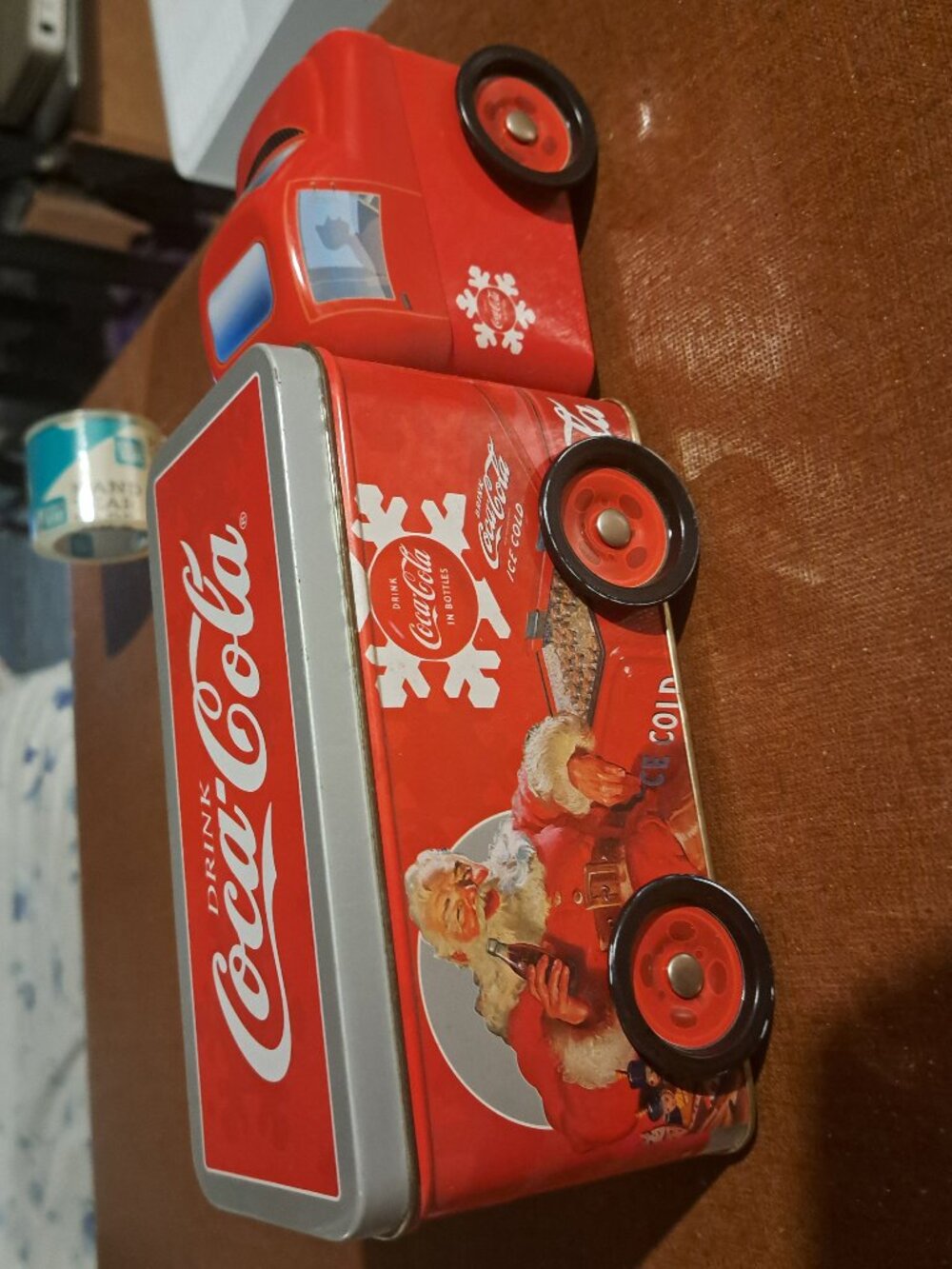 Coke-themed truck with gray trim - 2003
